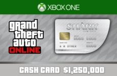 GTA Online Great White Shark Cash Card US Gift Card