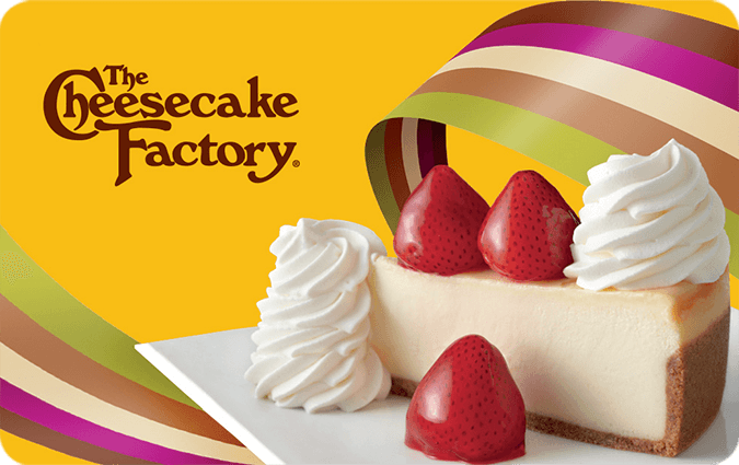 The Cheesecake Factory US Gift Card