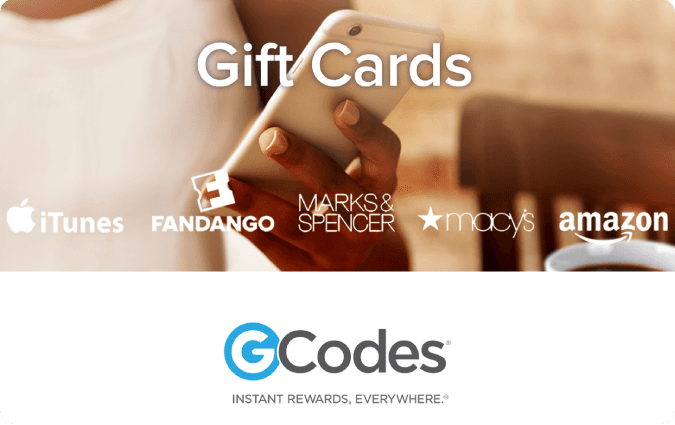 GCodes Global Retail US Gift Card