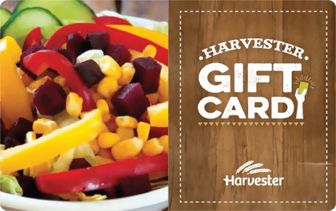 Harvester UK Gift Card