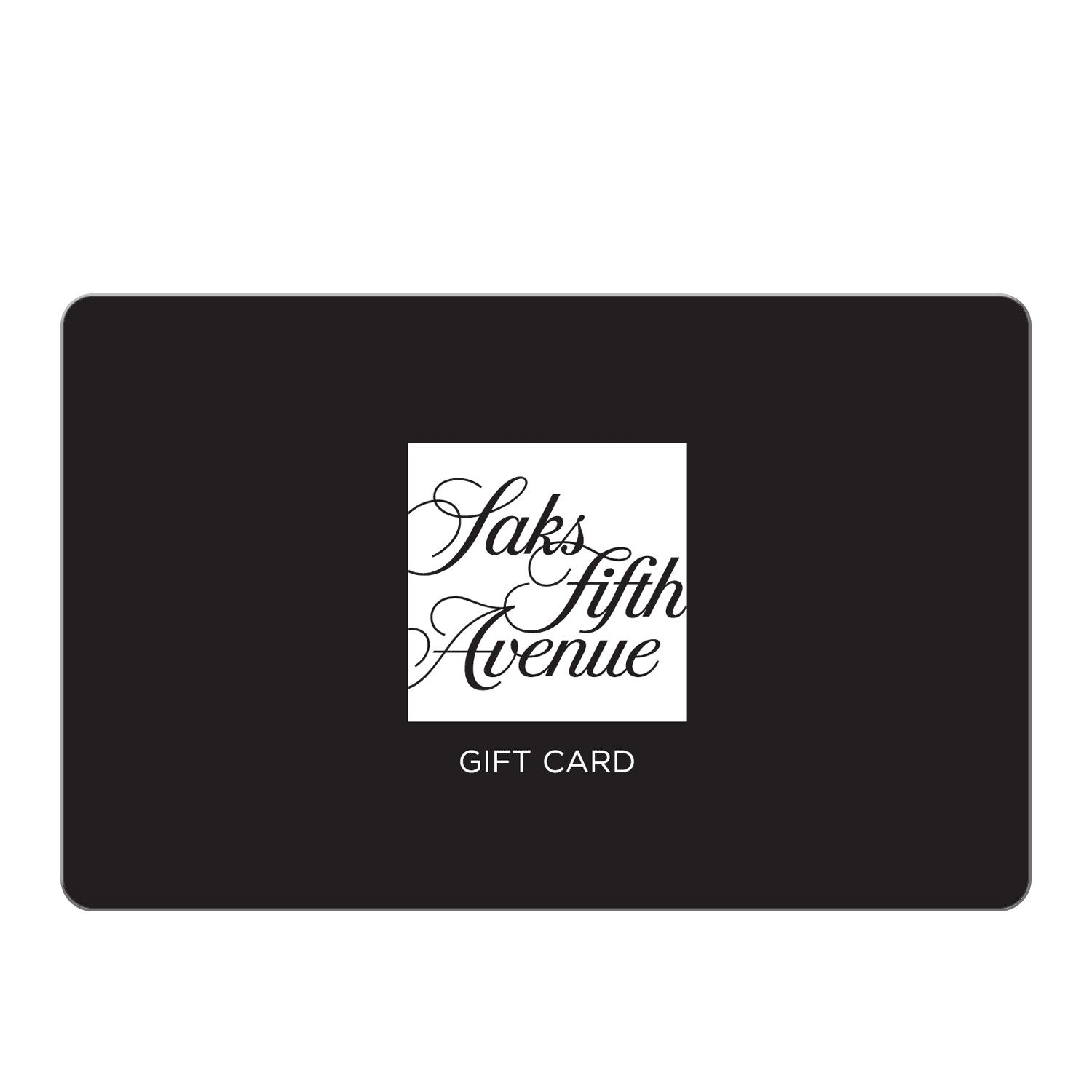 Saks Fifth Avenue CA Gift Card