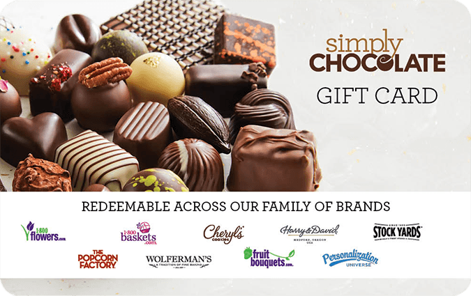 Simply Chocolate US Gift Card