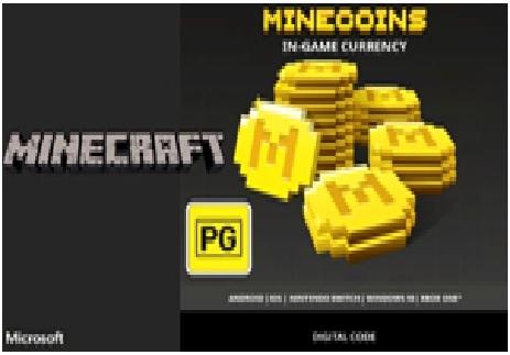 Minecraft MineCoins AU Gift Card