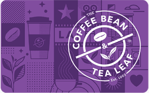 The Coffee Bean & Tea Leaf US Gift Card
