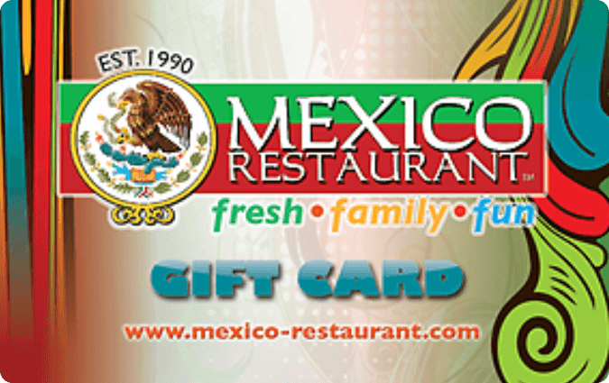 Mexico Restaurant US Gift Card