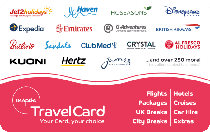 Inspire Travel Gift Card UK Gift Card