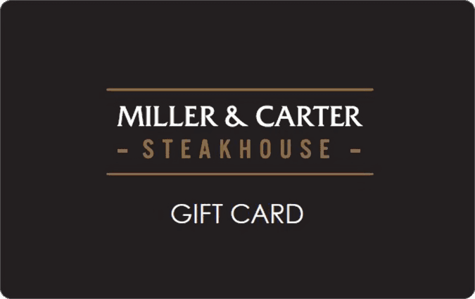 Miller and Carter UK Gift Card