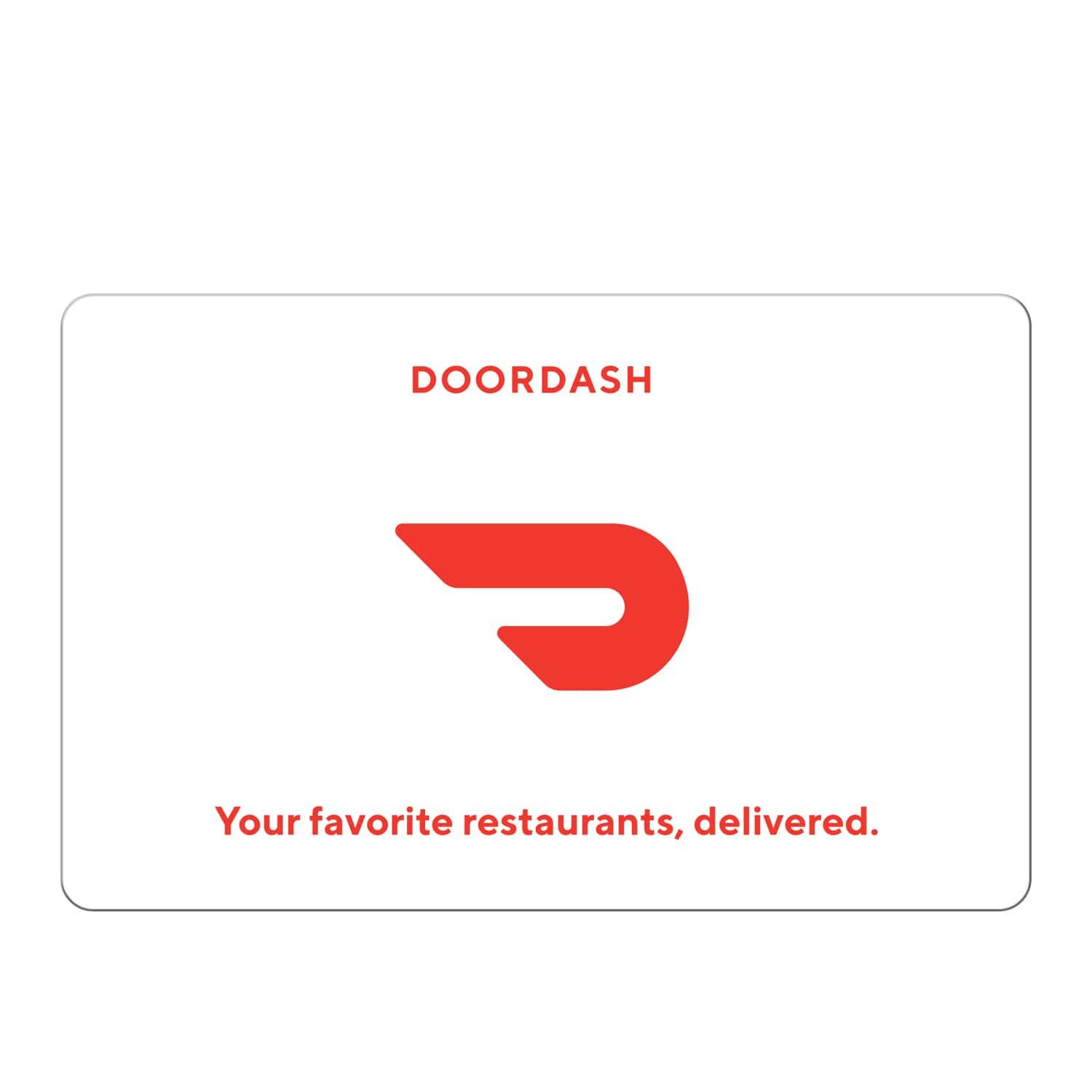 DoorDash CA Gift Card