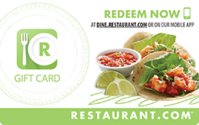 Restaurant.com US Gift Card