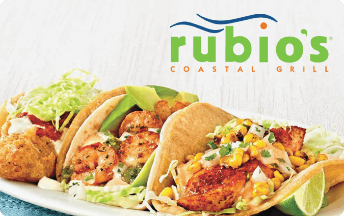 Rubio’s Coastal Grill US Gift Card