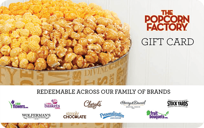 The Popcorn Factory US Gift Card