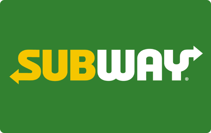 Subway Restaurants US Gift Card