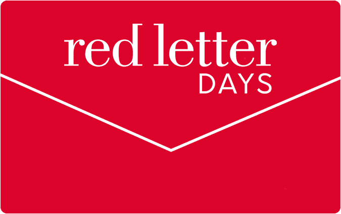 Red Letter Days UK Gift Card