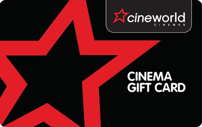 Cineworld UK Gift Card