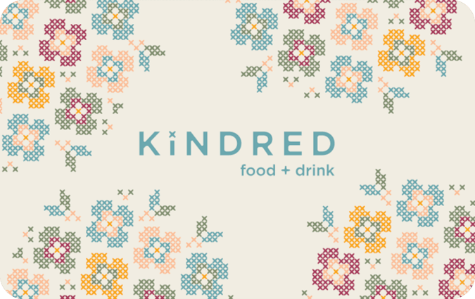 Kindred Food and Drink CA Gift Card