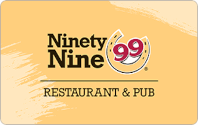 Ninety Nine Restaurant & Pub US Gift Card