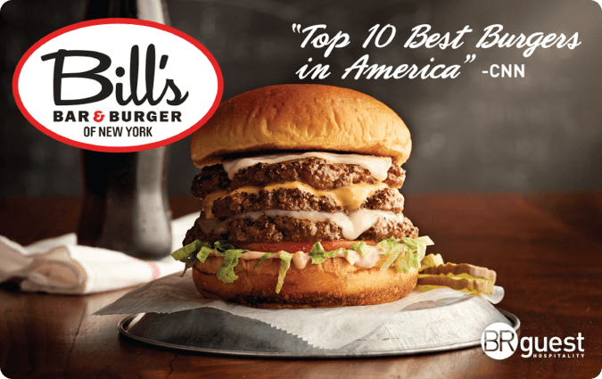 Bill's Bar & Burger US Gift Card